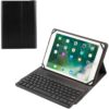 TY-1031 Universal Bluetooth 3.0 ABS Brushed Texture Keyboard + Leather Tablet Case for iOS, Windows, Android Tablet PC Between 9-10.5 inch, TY-1031