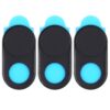 3 PCS Universal Ultra-thin Design Magnet WebCam Cover Camera Cover for Desktop, Laptop, Tablet, Phones