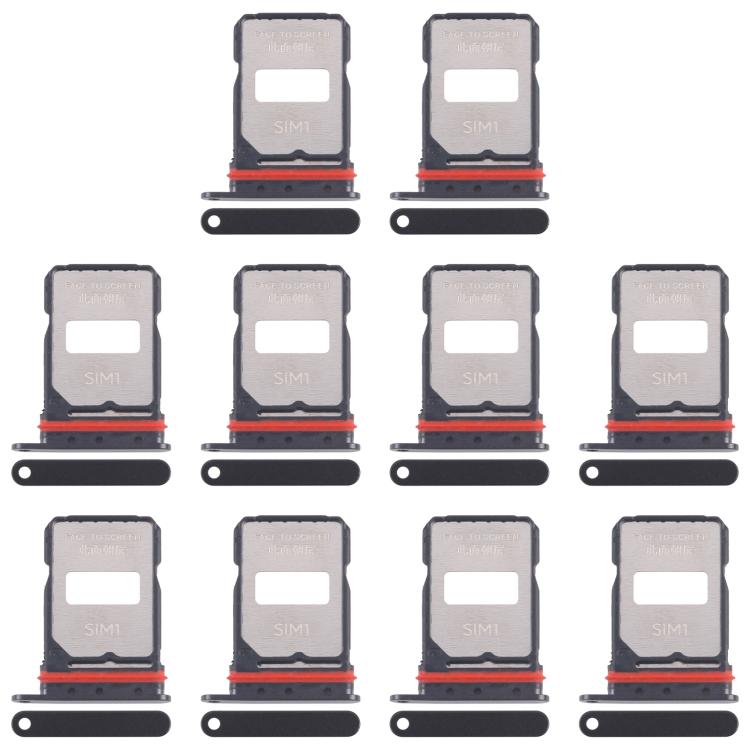 For Xiaomi Redmi K80 Pro 10pcs Original SIM Card Tray + SIM Card Tray, For Xiaomi Redmi K80 Pro(Original,Frosted Black), For Xiaomi Redmi K80 Pro(Original,Jet Black), For Xiaomi Redmi K80 Pro(Original)