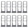 For Xiaomi Redmi 14C 4G 10pcs Original SIM Card Tray + SIM Card Tray + Micro SD Card Tray, For Xiaomi Redmi 14C 4G(Original)
