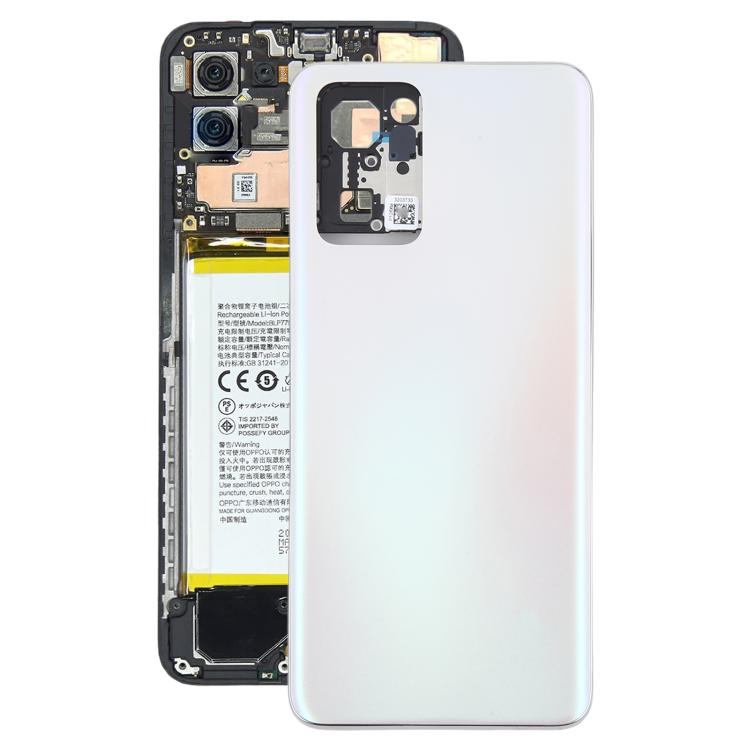 For OPPO Reno7 5G CPH2371 Battery Back Cover with Middle Frame, For OPPO Reno7 5G