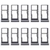 For Motorola Moto G 2022 10pcs Original SIM + Micro SD Card Tray, For Motorola Moto G 2022(10pcs)