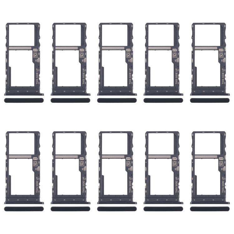 For Motorola Moto G 2022 10pcs Original SIM + Micro SD Card Tray, For Motorola Moto G 2022(10pcs)