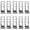 For Motorola Moto G6 10pcs Original SIM Card Tray + SIM Card Tray + Micro SD Card Tray, For Motorola Moto G6