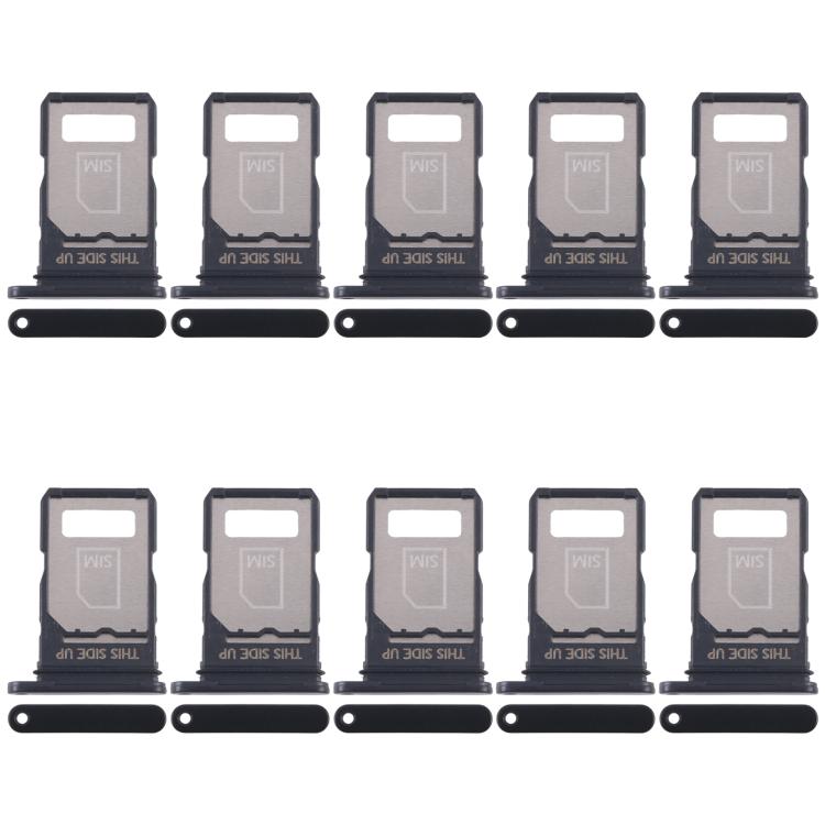 For Motorola Edge 40 Neo XT2307-1 10pcs Original SIM Card Tray + SIM Card Tray, For Motorola Edge 40 Neo(Original), For Motorola Edge 40 Neo(Original,Green)