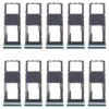 For Motorola Moto G04 10pcs Original SIM Card Tray + Micro SD Card Tray, For Motorola Moto G04(Original)