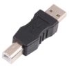 USB AM to BM Adapter(Black)