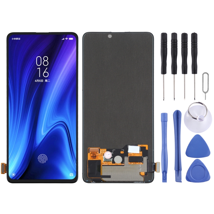 Original AMOLED Material LCD Screen and Digitizer Full Assembly for Xiaomi Redmi K20 Pro / K20 / Mi 9T / Mi 9T Pro, For Xiaomi Redmi K20 Pro(Original)