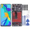 LCD Screen and Digitizer Full Assembly With Frame for Huawei P30, For Huawei P30, For Huawei P30 (Breathing Crystal)