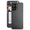 For OnePlus Nord N300 CPH2389 Battery Back Cover with Camera Lens Cover(Black), For OnePlus Nord N300