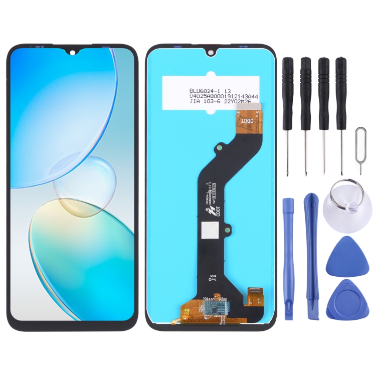LCD Screen and Digitizer Full Assembly for Infinix Hot 20i