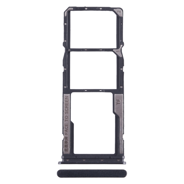 For Xiaomi Redmi Note 12s SIM Card Tray + SIM Card Tray + Micro SD Card Tray, For Xiaomi Redmi Note 12s
