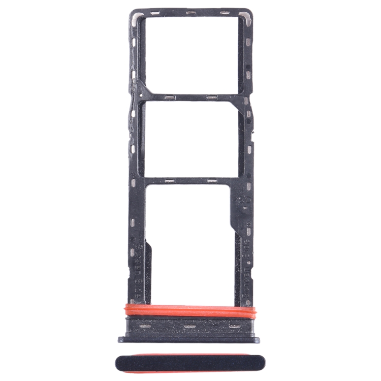 For Infinix Smart 7 X6515 SIM Card Tray + SIM Card Tray + Micro SD Card Tray, For Infinix Smart 7