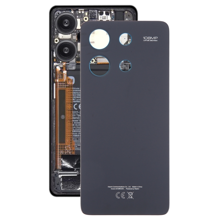 For Xiaomi Redmi Note 13 4G Original Battery Back Cover, For Xiaomi Redmi Note 13 4G