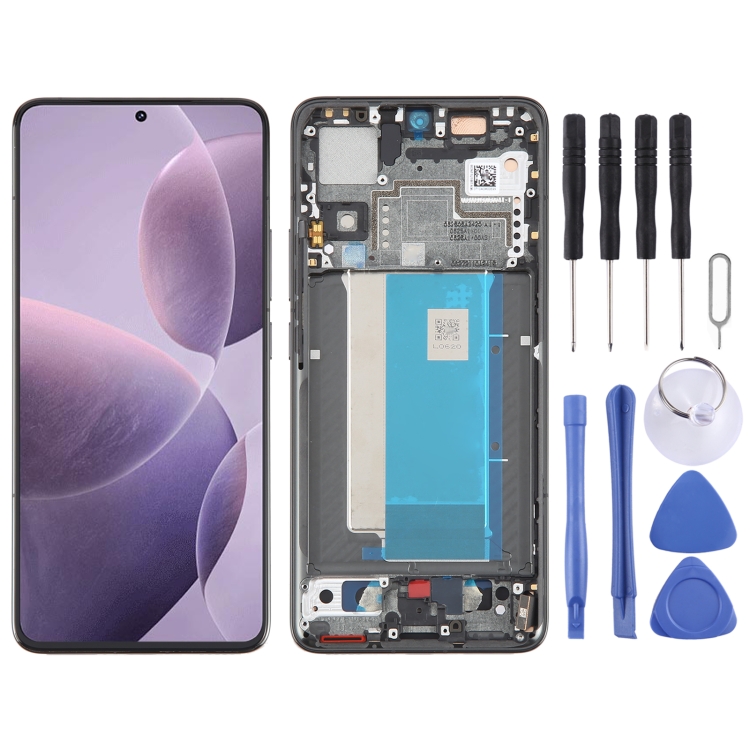 For Xiaomi Redmi K70 Original AMOLED Material LCD Screen Digitizer Full Assembly with Frame, For Xiaomi Redmi K70 (Original)