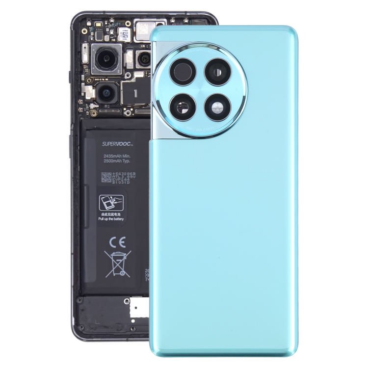 For OnePlus Ace 2 Pro PJA110 Original Glass Battery Back Cover with Camera Lens, For OnePlus Ace 2 Pro(Original)