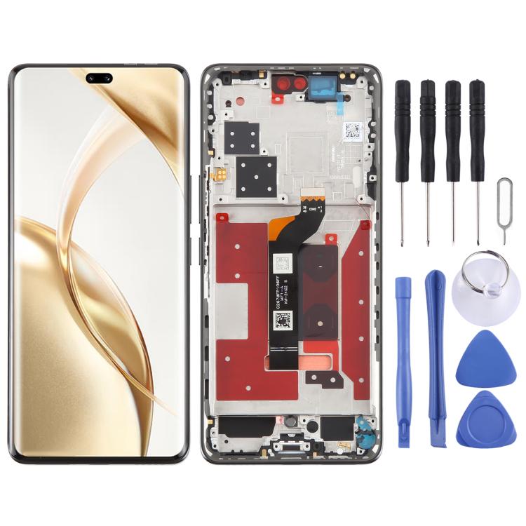 For Honor 200 Pro Original LCD Screen Digitizer Full Assembly with Frame, For Honor 200 Pro (Original)
