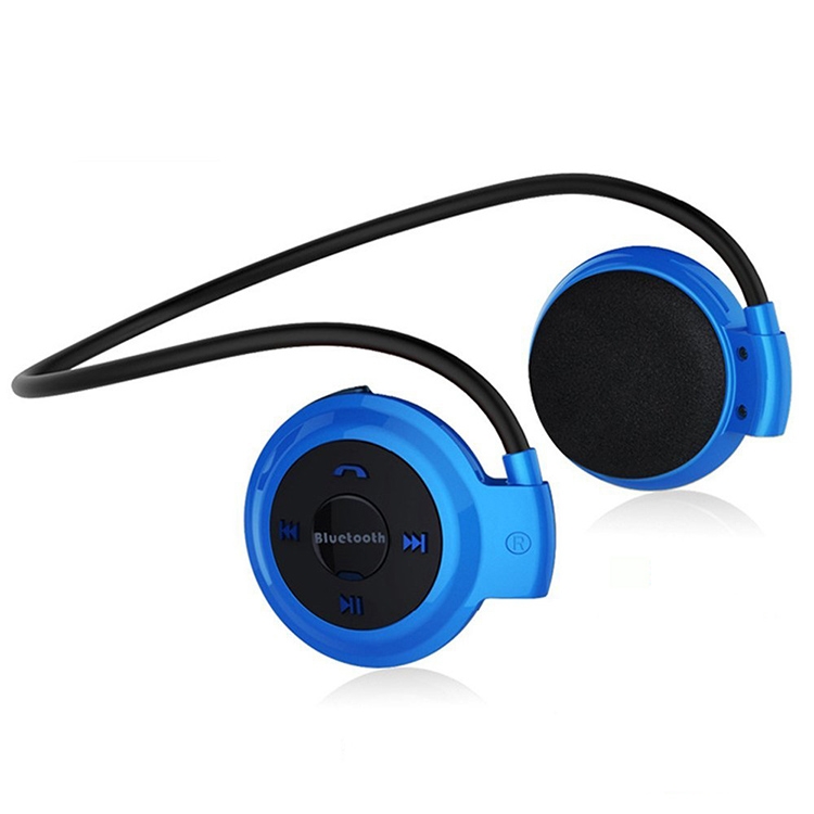NVAHVA MP3 Player Bluetooth Headphone, Wireless Sport Headset MP3 Player With FM Radio, Stereo Earphone TF Card MP3 Max to 32GB, mini-503 Blue, mini-503 Gold, mini-503 Black, mini-503 Red