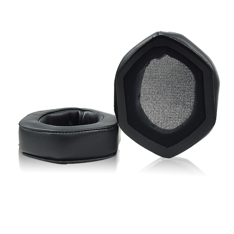 2 PCS Suitable for V-Moda LP/M100/LP2 Headest Sponge Cover Earmuffs, Gray Gray Net, Black Black Net, Black Red Net, Black Large Inner Diameter