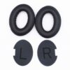 2 PCS Headset Sponge Cover Earmuffs For Bose QC25 / QC15 / QC2 / QC35 / AE2i, Lambskin