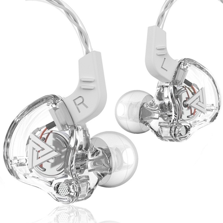 QKZ AK6 2 PCS  In-Ear 3.5mm Wired Subwoofer Sports Earphones, 2 PCS, 2 Pair