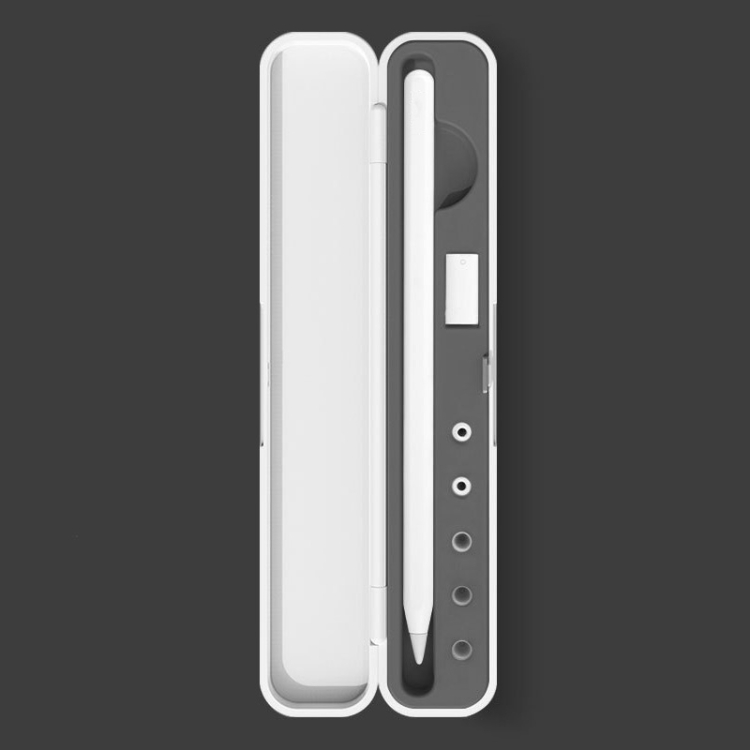 Silicone Stylus Protection Storage Box Box For Apple Pencil 1 / 2 , Specification:, 8mm (Graphite Black), 8mm (Clove Purple), 8mm (Dark Night Green), 8mm (Glacier Blue), 10mm (Graphite Black), 10mm (Clove Purple), 10mm (Dark Night Green)...