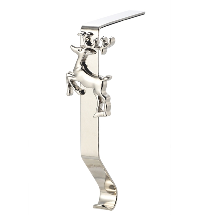 Christmas Cartoon Wrought Iron Socks Fireplace Decorative Hook