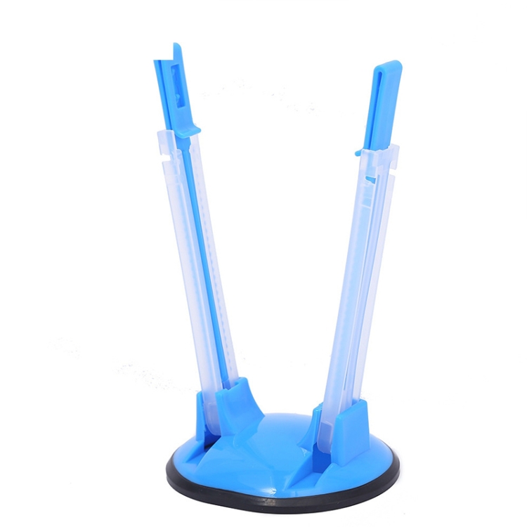 Baggy Rack Holder For Food Prep Bag Plastic Freezer Bag Ziplock Bag Holder Stand, Green, Blue, Orange