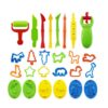 26pcs/set Children Pretend Play Toys DIY Color Mud Mold Set, Style 1, Style 2
