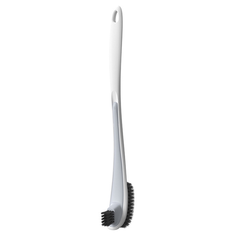 Double-sided Soft Hair Toilet Brush Toilet Long Handle Cleaning Brush