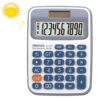OSALO 10-digit LCD Screen Solar Dual Power Supply Desktop Calculator Mini Student Calculator