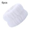 6pcs Washing Anti-Humidity Washing Face Wrist Strap Sports Sweat-Wiping Bracelet Sweat-Absorbing Sleeve