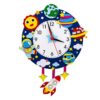Cartoon Clock Children DIY Handmade Teaching Aids Christmas Decoration