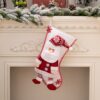Christmas Decoration Supplies Cartoon Christmas Stocking Gift Bag, Elder, Snowman