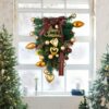 Love Golden Balls Christmas Tree Christmas Decoration Wreath