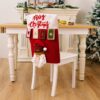 3D Cartoon Doll Chair Cover Christmas Furniture Decoration Supplies, Elder, Snowman, Elk