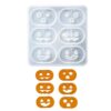 DIY Crystal Glue Mold Halloween Earrings Necklace Pendant Patch Silicone Mold, 60-1105, 60-1106, 60-1107