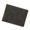MenBense Men Short Wallet Retro Frosted Multi Card Wallet
