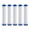5pcs Water Purification Filter Showerhead PP Cotton Filter Cartridge