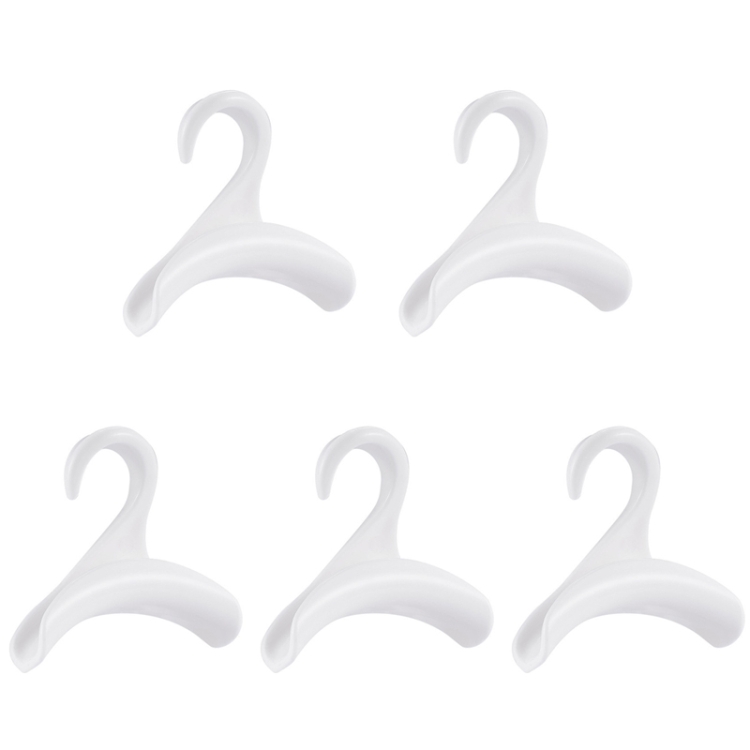 5pcs Wardrobe Hook Hat and Scarf Storage Rack Bag Anti-deformation Arch Hanger