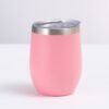 Stainless Steel Eggshell Mug Mini U-Shape Double Layer Vacuum Insulated Cup, 12oz 354ML