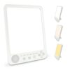 Simulated Sunlight Lamp White Noises Machine SAD Therapy Light With Timer