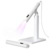 Rechargeable Mini UV Led Lamp for Nails Gel Dry With 360 Degree Rotating Stand