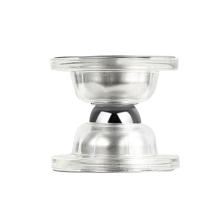 No Punching Silicone Household Strong Magnetic Silent Anti-collision Door Stopper, Transparent, Black, White