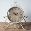 Iron Mute Clock Retro Living Room Decoration Clock
