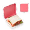 Sandwich Bread Fresh-keeping Storage Box Silicone Portable Take-out Lunch Box