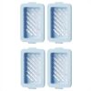 4pcs /Pack Multifunctional High Elastic Mesh Anti-slip Drain Foaming Soap Box