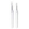 Nail Art Silicone Applicator Sticks Multi-Purpose Dabbing Powder Glitter Eyeshadow Brush Applying Manicure Tool, 2pcs