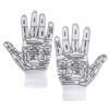 English Hand Massage Gloves Acupuncture Point Palm Reflex Zone Meridian Physical Therapy Gloves, Average