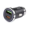 AR-CA08 12W 2A USB-C / Type-C + USB Ports Car Charger